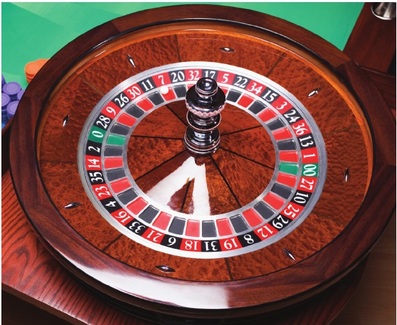 An average American Roulette wheel